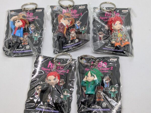 hide フィギュア キーホルダー 2 5個セット