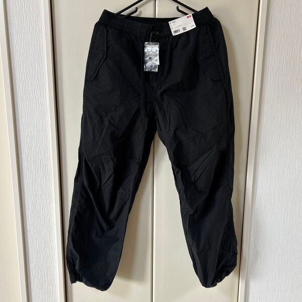 パンツ ブラック UNIQLO パラシュートパンツ