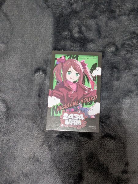 にじさんじ カラオケまねきねこコラボドリンク ノベルティフォトカード 赤羽葉子