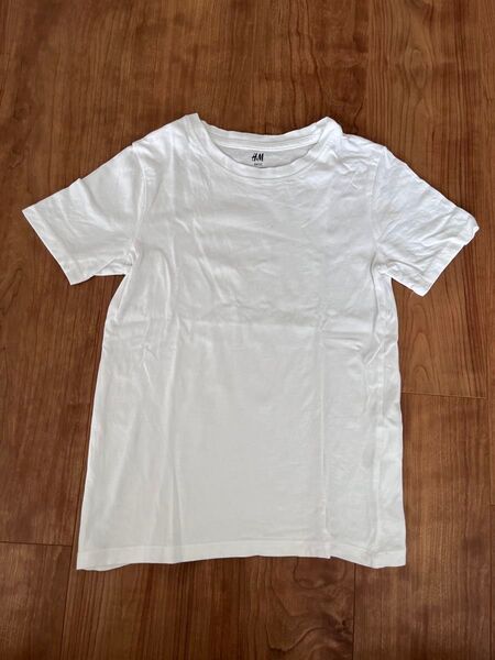 ◎398 H&M オーガニックコットン Tシャツ 122/128