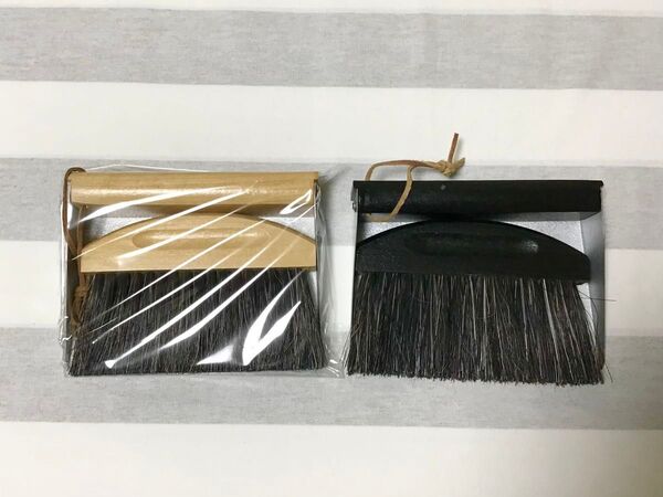 ポーランド Reszta テーブルブラシセット ほうき ちりちり マグネット付 馬毛 木製 インテリア 雑貨 おしゃれ お掃除