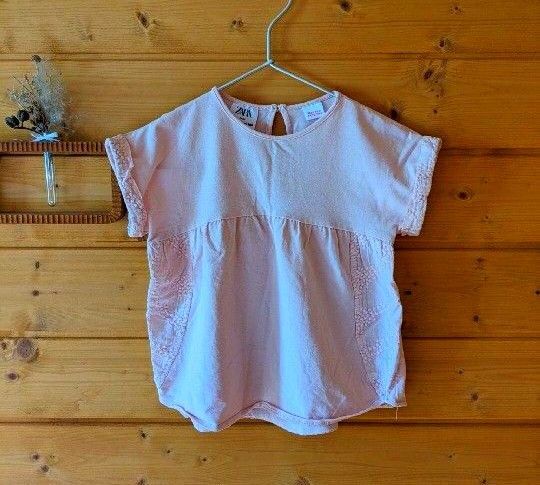 ZARA baby 半袖トップス ピンク