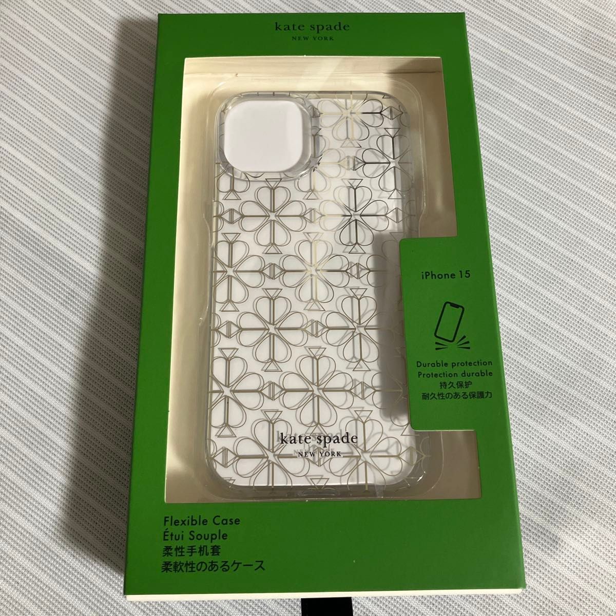 新品 未使用 ケイトスペード iPhone15pro モノグラム フラワー 新品 未使用 ケイトスペード iPhone15pro モノグラム フラワー