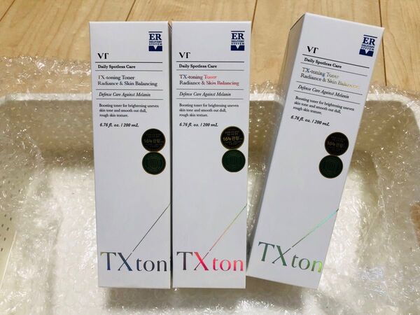 VT TXトーニング トナー 3本セット 化粧水 くすみゼロ 透明感