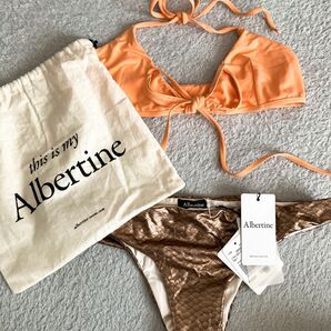 新品タグ付き Albertine アルベルティーン 水着 ビキニ 袋付き