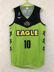 美品 レバンガ北海道 レプリカユニフォーム サイズS #10 市岡ショーン LEVANGA HOKKAIDO B.LEAGUE バスケット ミズノ ショーン・ヒンクリー