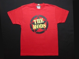 THE MODS/ザ モッズ[Tシャツ]赤(M)ロッカホリック/Rockaholic/2010/森山達也/北里晃一/苣木寛之/佐々木周(SHU)ツアーグッズ/ライブ/新品 