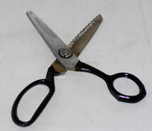  小振り　VINTAGE　BEL BRAND　PINKING　SHEARS　未使用長期保管品　元箱付_画像6