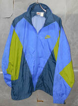  Vintage NIKE　Windbreaker 　L BLxGNxNV　80’S/90'S　/古着　ナイキ_画像2