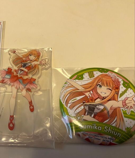 学マス 一番くじ M賞 缶バッジ P賞 アクスタ 清夏
