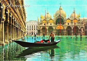 * new goods *[ Italy ] large size postcard *venetsia* ITALIA Venezia *042*