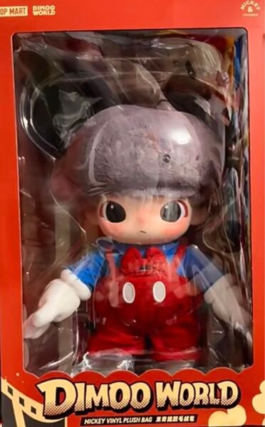 DIMOO WORLD x DISNEY シリーズミッキぬいぐるみバッグ