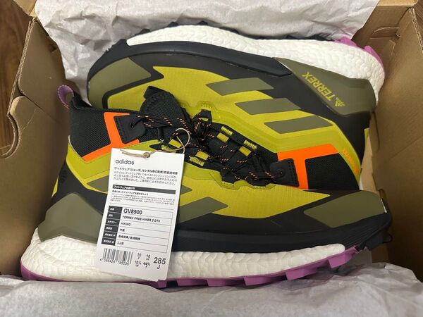 【新品未使用】adidas TERREX FREE HIKER 2 GTX GV8900 28.5cm GORE-TEX