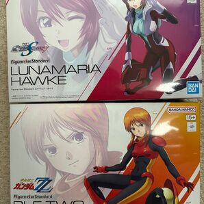 新品未開封品 Figure-rise Standard ルナマリアホーク、 プルツー 未組立