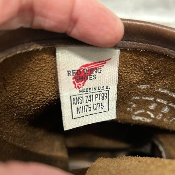 【PT99 前期】レッドウィング 刺繍羽タグ8271 サイズ:8D REDWING