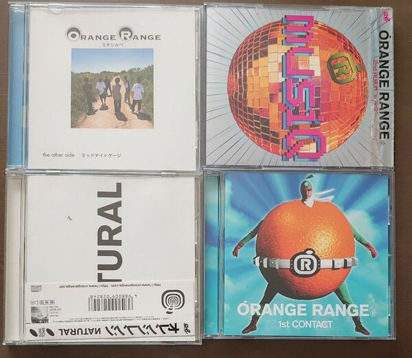 ORANGE RANGE/1st contact /musiQ (ムジーク)/NATURAL / ミチシルベ ミッドナイトケージ