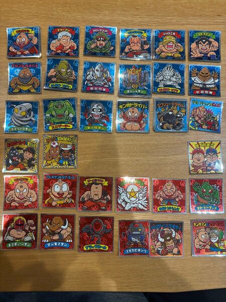 ビックリマンシール キン肉マン 肉リマン 33/48種