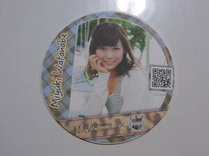 NMB48 Watanabe Miyuki Coaster * trading collection ×CAFE&SHOP