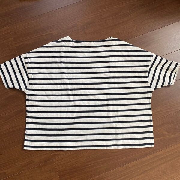FREAK'S STORE ボーダーカットソー 半袖 Tシャツ オーバーサイズ