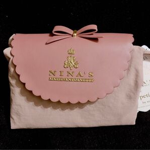 青木美沙子 ニナス しまむら コラボ エコバッグ NINA'S 限定品 濃ピンク