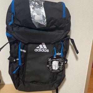 ボール用デイパック 32L ADP39B (黒×青)