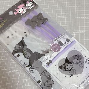 新品未使用 可愛い マイメロディ スライド式クリアバッグ 3枚入り かわいいスライダー付き トラベルアイテム 整理 文房具 コスメ