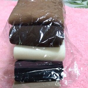 フリーサイズ、裏毛、5色ソックス
