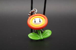  super Mario flower Super Mario Brothers ball chain key holder figure 