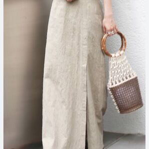 アングリッド UNGRID ストレッチスリットマキシスカート