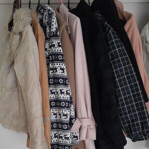 まとめ売りレディース服 コート ジャケット ワンピース10点セット
