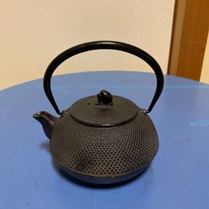 黒い鋳鉄製鉄瓶600ml 鉄瓶 南部鉄瓶