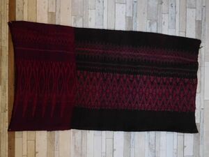 タイ　マッドミー シルクオールドクロス全NO.5 88x164cm紫 　模様シルク細い絹糸　美しい　ｍａｄｍｅｅ　ｐａｓｈｉｎ　パ　シン