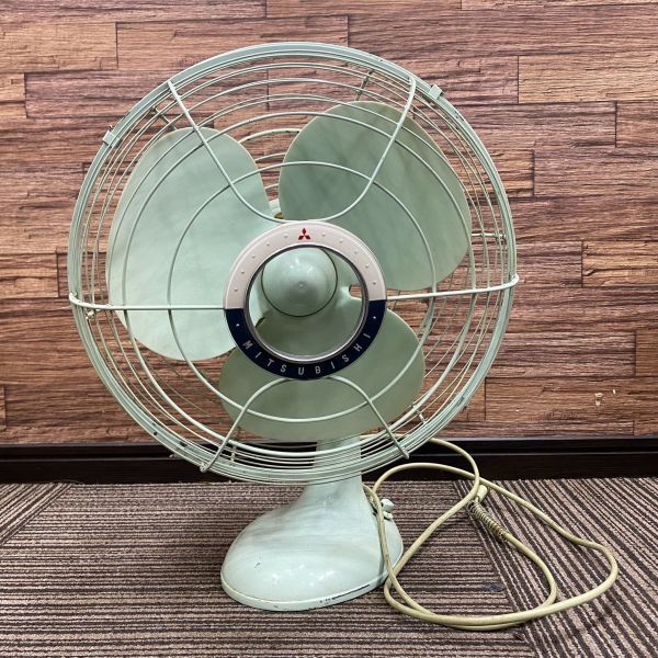 Yahoo!オークション - 昭和レトロ電化 扇風機 三菱電機