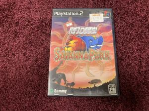 PS2 プレイステーション2 ソフト　カセット　実戦パチスロ必勝法！　SAVANNAPARK サバンナパーク