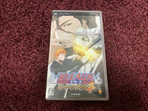 PSP PlayStationportable カセット　ソフト　ゲーム　プレイステーションポータブル　　　BLEACH ブリーチ　ヒートザソウル4