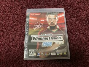 プレイステーション3 PlayStation3 PS3 ゲームソフト　カセット　ウイニングイレブン2008 ウイイレ2008 winning eleven2008 説明書付き