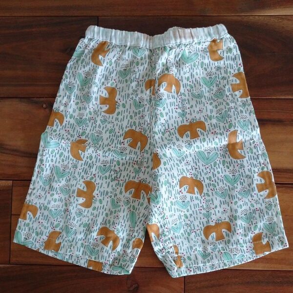 PGガーゼ キッズ ハーフパンツ 90-100サイズ