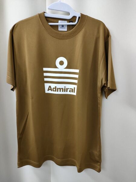 新品 アドミラル2025春夏最新作 レディース【ドライシルキータッチTシャツ】(ANLA402)キャメルL