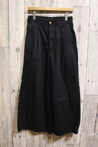 Lee Long Pants/Edwin/Lee/Zipper/Size M/Black