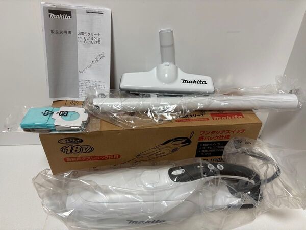 未使用 makitaマキタ 18V充電式クリーナ CL182FDZW