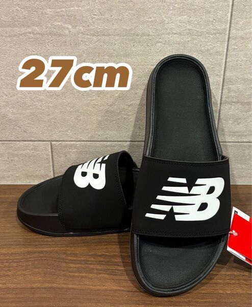 New Balance ニューバランス 200 Slide 27cm ブラック