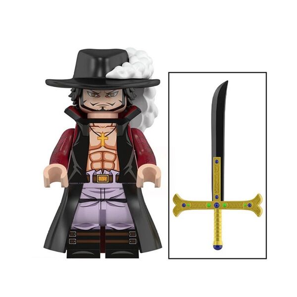 レゴ互換 ジュラキュール・ミホーク ブロック ONE PIECE ワンピース ミニフィギュア ミニフィグ
