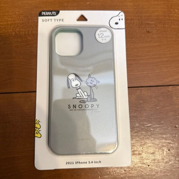 PEANUTS iPhone13mini ソフトケース スヌーピー