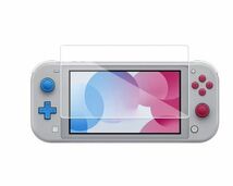 Nintendo Switch Lite ガラスフィルム 【2枚セット】2019 0.25D日本製素材旭硝子製 9H高硬度超薄型飛散防止98%高透過率 気泡ゼロ 指紋防止_画像6