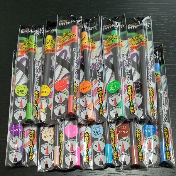 ビック 水性デュアルチップマーカー 12色セット