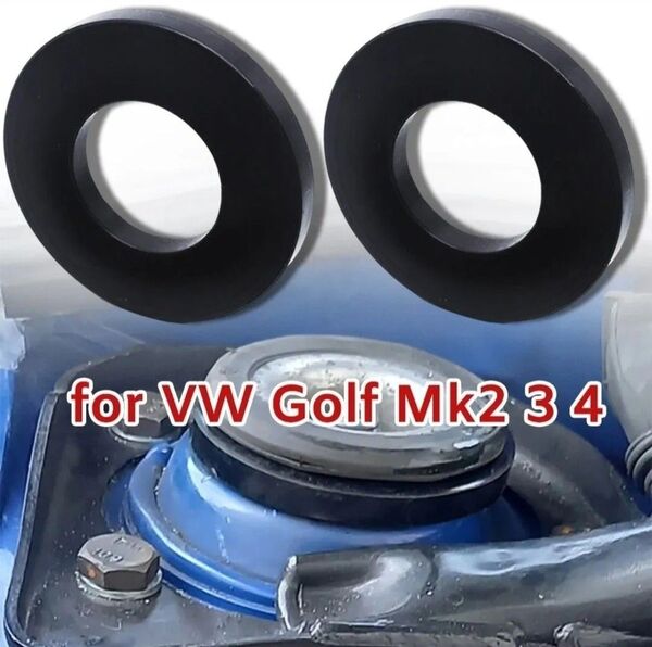 2個セット Golf 234 VW MK2 MK3 トップマウントブッシュ ラバーベアリングスペーサー