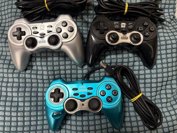 PlayStation2 コントローラー HORI ホリ HORIPAD3 ホリパッド3 アナログ振動パッド2 PS2 PS3