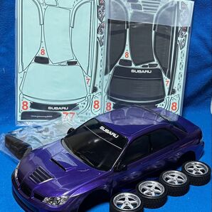 TAMIYAスバルインプレッサWRCモンテカロル07