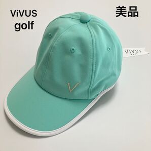 Z932 美品 ビーバースゴルフ ViVUS golf キャップ 帽子 フリーサイズ ゴルフ ゴルフウェア レディース