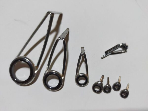 ガイドセット SIC ガイド #16 #10 #6 #5 #4 トップガイド 4 # 1.8mm 合計8個 ロッドビルディング